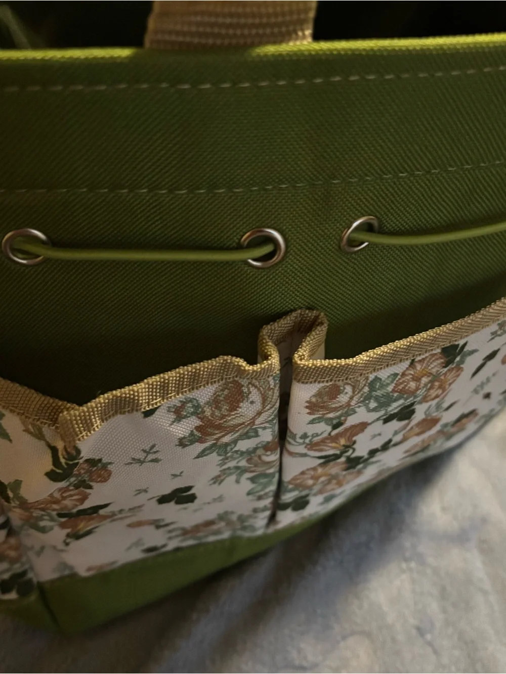 Gardening Tool Heavy Duty Canvas Bag Organizer. Multi-pockets. New!
